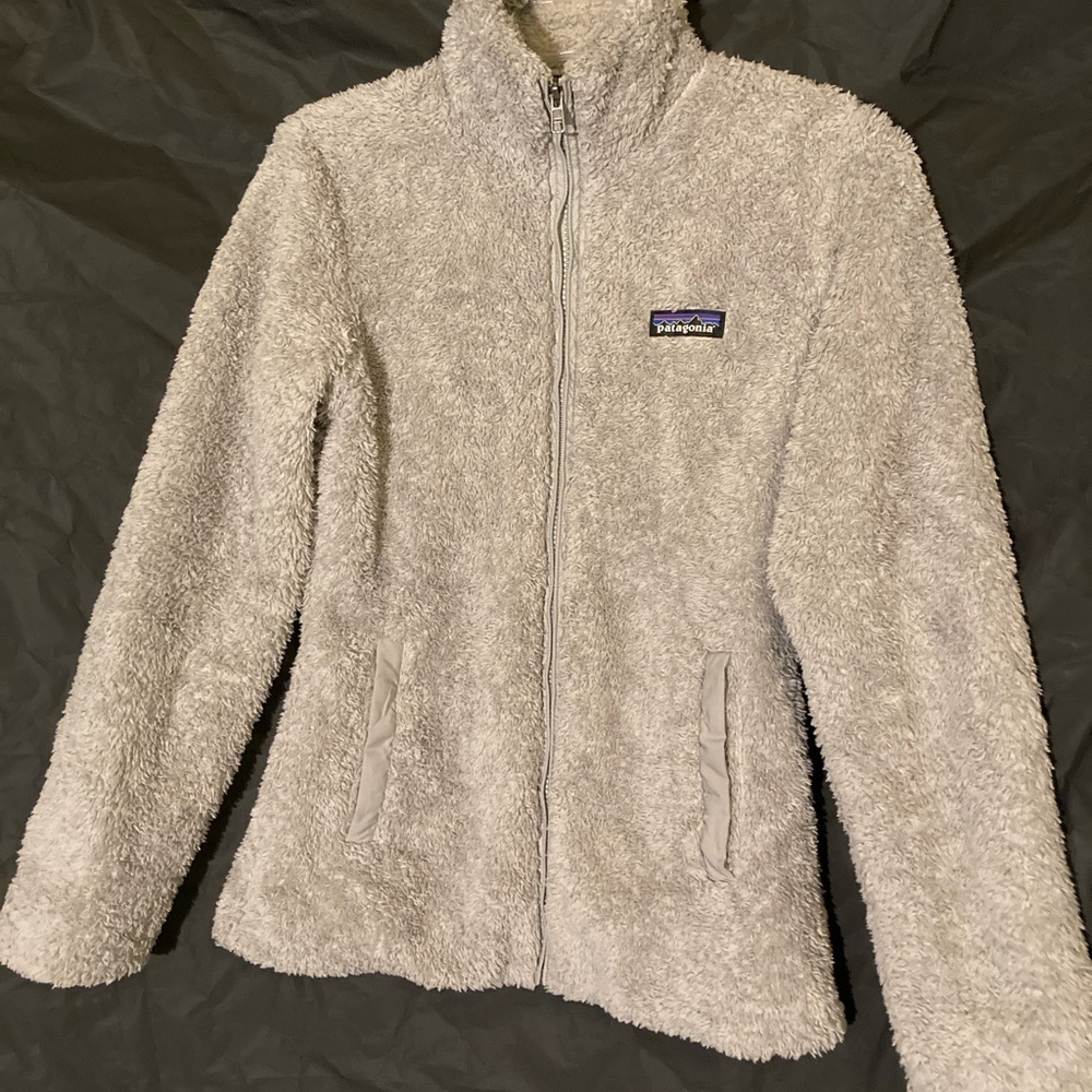 Patagonia Gray Teddy Jacket